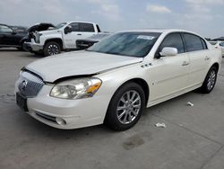 Salvage cars for sale at Grand Prairie, TX auction: 2010 Buick Lucerne CXL