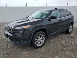 Vehiculos salvage en venta de Copart Cahokia Heights, IL: 2017 Jeep Cherokee Latitude