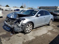 Salvage cars for sale at auction: 2009 Honda Accord EXL