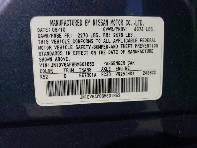 2011 Infiniti G25 Base