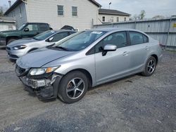 Salvage cars for sale from Copart York Haven, PA: 2015 Honda Civic SE