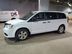 Salvage cars for sale from Copart Atlantic Canada Auction, NB: 2018 Dodge Grand Caravan SE