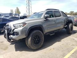 Salvage cars for sale from Copart Hayward, CA: 2018 Toyota Tacoma Double Cab