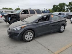 Salvage cars for sale at Sacramento, CA auction: 2016 Hyundai Elantra SE