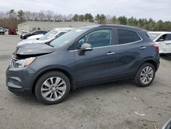 Salvage cars for sale at Exeter, RI auction: 2017 Buick Encore Preferred
