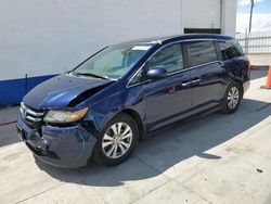 Salvage cars for sale at Farr West, UT auction: 2016 Honda Odyssey SE