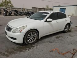 Salvage cars for sale from Copart Anthony, TX: 2009 Infiniti G37 Base