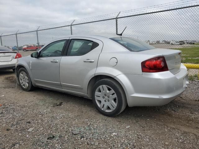 2012 Dodge Avenger SE