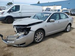Salvage cars for sale at Woodhaven, MI auction: 2010 Lincoln MKZ