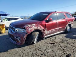 Dodge Durango Vehiculos salvage en venta: 2022 Dodge Durango SXT