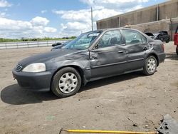 Salvage cars for sale from Copart Fredericksburg, VA: 2000 Honda Civic LX