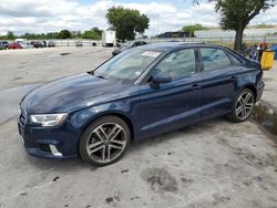 Salvage cars for sale from Copart Orlando, FL: 2017 Audi A3 Premium