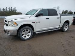 Salvage cars for sale from Copart Bowmanville, ON: 2016 Dodge RAM 1500 SLT