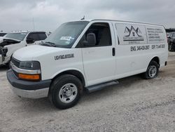 Salvage trucks for sale at Houston, TX auction: 2015 Chevrolet Express G2500 LT