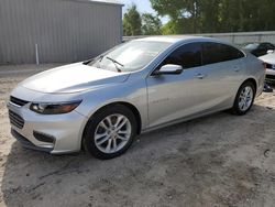 Salvage cars for sale from Copart Midway, FL: 2016 Chevrolet Malibu LT