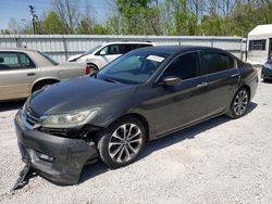 Salvage cars for sale at Hurricane, WV auction: 2015 Honda Accord Sport