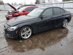 Salvage cars for sale from Copart Bowmanville, ON: 2018 BMW 330 XI