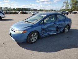 Honda Civic EX salvage cars for sale: 2006 Honda Civic EX