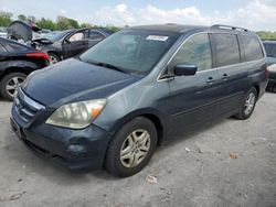 Salvage cars for sale at Cahokia Heights, IL auction: 2005 Honda Odyssey EX