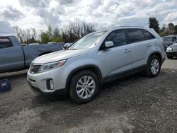 Salvage cars for sale at Portland, OR auction: 2015 KIA Sorento EX