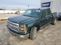 Salvage cars for sale from Copart Mcfarland, WI: 2015 Chevrolet Silverado K1500 LTZ