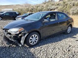 Salvage cars for sale from Copart Reno, NV: 2017 Toyota Corolla L