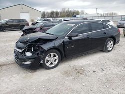 Chevrolet salvage cars for sale: 2021 Chevrolet Malibu LS