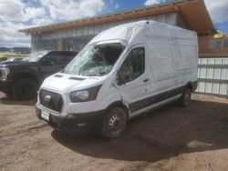 Salvage Trucks for parts for sale at auction: 2022 Ford Transit T-250