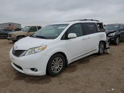 Salvage cars for sale from Copart Amarillo, TX: 2014 Toyota Sienna XLE