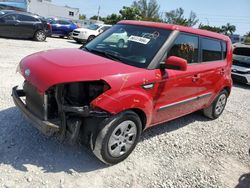 Salvage cars for sale at Opa Locka, FL auction: 2013 KIA Soul