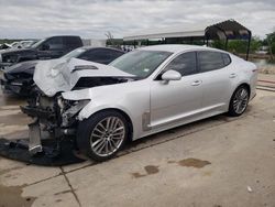 Salvage cars for sale at Grand Prairie, TX auction: 2018 KIA Stinger
