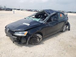 Salvage cars for sale at New Braunfels, TX auction: 2012 Volkswagen Jetta Base