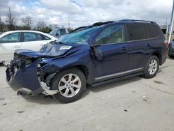 Salvage cars for sale from Copart Lawrenceburg, KY: 2011 Toyota Highlander Base