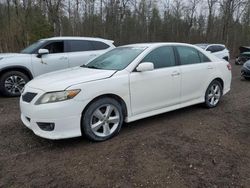 Salvage cars for sale from Copart Ontario Auction, ON: 2011 Toyota Camry SE