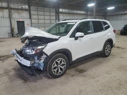 Salvage cars for sale at Des Moines, IA auction: 2020 Subaru Forester Premium