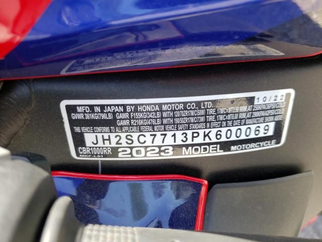 2023 Honda CBR1000 RR