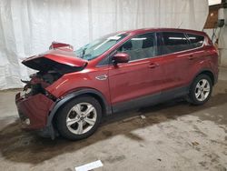 Salvage cars for sale at Ebensburg, PA auction: 2015 Ford Escape SE