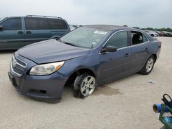 Salvage cars for sale at San Antonio, TX auction: 2013 Chevrolet Malibu LS