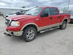 Salvage cars for sale at Pekin, IL auction: 2007 Ford F150 Supercrew