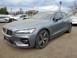 Salvage cars for sale at New Britain, CT auction: 2019 Volvo S60 T6 R-Design