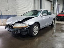 Salvage cars for sale at Ham Lake, MN auction: 2002 Honda Accord EX