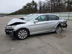 Vehiculos salvage en venta de Copart Brookhaven, NY: 2015 Honda Accord EXL
