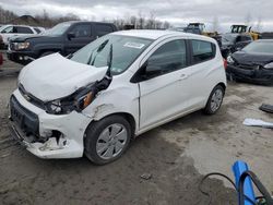 Chevrolet Spark LS salvage cars for sale: 2017 Chevrolet Spark LS