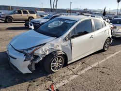 Salvage cars for sale at Van Nuys, CA auction: 2016 Toyota Prius