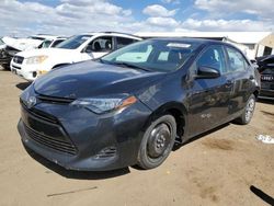 2018 Toyota Corolla L en venta en Brighton, CO