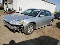 Vehiculos salvage en venta de Copart Portland, MI: 2010 Chevrolet Impala LT