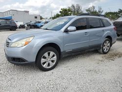 Subaru salvage cars for sale: 2012 Subaru Outback 2.5I Premium