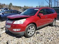 Salvage cars for sale at Candia, NH auction: 2012 Chevrolet Traverse LTZ