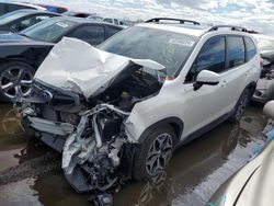 Salvage cars for sale at Brighton, CO auction: 2022 Subaru Forester Premium