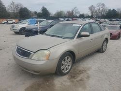 Salvage cars for sale at Madisonville, TN auction: 2005 Ford Five Hundred SEL